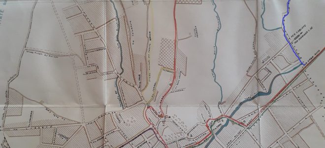 0 cartina del 1956